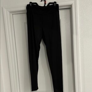 Cuddl Duds Black Leggings